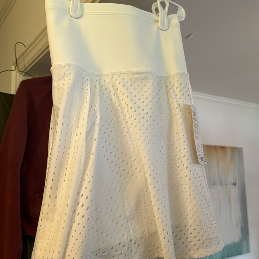 Favorite Athleta Tennis Skirt. White. New with Tags.